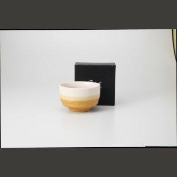 ブラウントーンオレンジ 抹茶碗 陶器 美濃焼 やきものの里から、暮らしを贈ります。　ギフト 食器 セット テーブルウェア