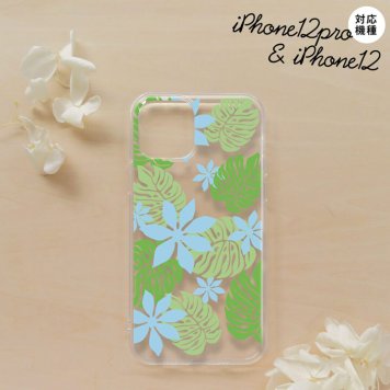 iPhone12/iPhone12pro iPhone12 / iPhone12pro スマホケース ソフトケース ティアレ B 青 メンズ レディース nk-i12-tp1493
