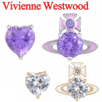 ヴィヴィアンウエストウッド ピアス レディース 女性用 オーブ ハート アクセサリー 両耳用 Vivienne Westwood ミリーピアス 62010383 選べる2色 【2026年春夏新作】 【ラッピング無料 誕生日 お祝い プレゼント ギフト 贈り物】