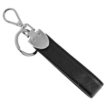 プラダ PRADA キーリング キーホルダー PORTACHIAVI PELLE ポルタキアーヴィ ペレ サフィアーノ 2PP039 053 F0002 NERO ブラック