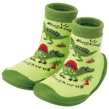 DINOSAURS PICTURE BOOK ソックスシューズ L (13.3cm) スケーター ※送料無料(北海道・沖縄は除く)