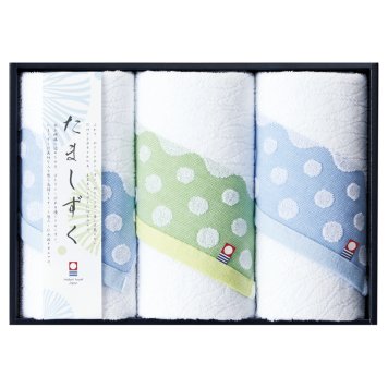 今治タオル たましずく フェイスタオル3P ／タオル 日用品・ヘルスケア 敬老の日 プレゼント ギフト お祝い いつ 70代 80代 メッセージ おじい おばあ 祖父母 お彼岸 お供え 秋 2026 送料無料 ギフト プレゼント プチギフト 内祝い 快気祝い 出産祝い 結婚祝い 引出物 新築祝い お返し