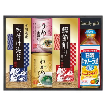 日清オイリオ食卓詰合せ  ／セット・詰め合わせ 調味料 食品 お中元 御中元 ギフト 暑中 残暑 お盆 初盆 新盆 お供 御供 ギフト 2026 送料無料 ギフト プレゼント プチギフト 内祝い 快気祝い 出産祝い 結婚祝い 引出物 新築祝い お返し
