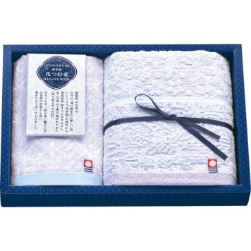 お中元 お返し 内祝い ギフトバスウオッシュタオル 伊予国花つむぎ つむぎ 伊予国花つむぎフェイス・ウォッシュタオルセット1H2031  新築 お礼 引越し 志 仏事 送料無料