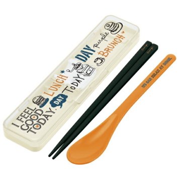 グラフィティー 音のならないコンビセット 箸18cm ※送料無料(ポスト投函)
