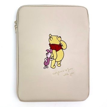 ディズニー プーさん タブレットポーチ タブレットケース ベージュ