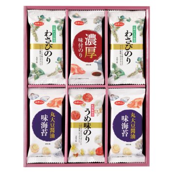 白子のり 味のりバラエティ詰合せ  ／味付け海苔 海苔 乾物 食品 お中元 御中元 ギフト 暑中 残暑 お盆 初盆 新盆 お供 御供 ギフト 2026 送料無料 ギフト プレゼント プチギフト 内祝い 快気祝い 出産祝い 結婚祝い 引出物 新築祝い お返し