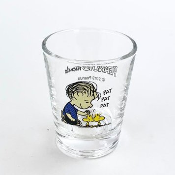 スヌーピー PEANUTS ミニグラス なでなで グラス  マリモクラフト