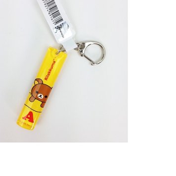 リラックマ イニシャルキーホルダー A グッズ  (MCOR)