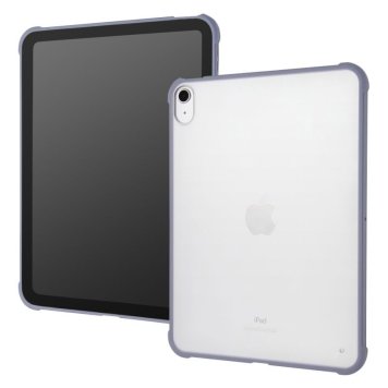 iPad 10.9インチモデル(2025年第11世代/2022年第10世代) 耐衝撃 軽量 ハイブリッドケース マット/パープル ※送料無料(ポスト投函)