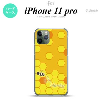 iPhone11Pro iPhone11 Pro スマホケース ハードケース ハニー 黄 メンズ レディース nk-i11p-1681