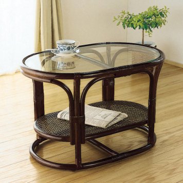今枝商店 Romantic Rattan テーブル【沖縄・離島配達不可】 T350B