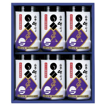 夏の贈り物お中元 味のり卓上詰合せ 白子のり 味のり（10切32枚）×6