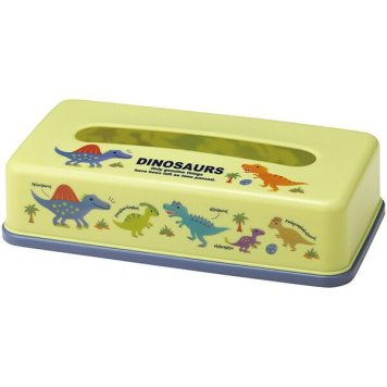 DINOSAURS PICTURE BOOK ティッシュストッカー1段 スケーター ※送料無料(北海道・沖縄は除く)