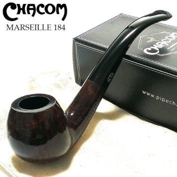 パイプ 喫煙具 シャコム マルセイユ 184 アップルベント CHACOM おしゃれ タバコ 高級 フランス製 メンズ パイプ本体 かっこいい ギフト プレゼント