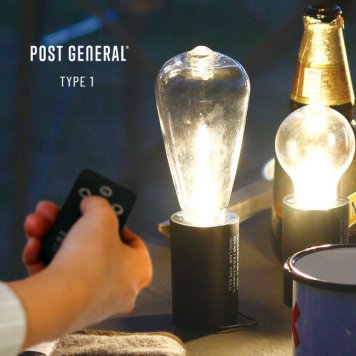 3-4W 3-4W POST GENERAL ポストジェネラル ハングランプ リチャージャブルユニット TYPE1[LEDランプ LEDライト 充電式 おしゃれ ポータブル ライト 持ち運び 生活防水 リモコン付き 吊り下げ 置き型 室内 屋外 アウトドア 防災 インテリア]