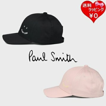 【送料無料】【ラッピング無料】ポールスミス Paul Smith 帽子 キャップ ウィメンズ Happy ベースボールキャップ 綿100%  ブランド 正規品 新品 ギフト プレゼント 人気 おすすめ 誕生日 記念日 クリスマス
