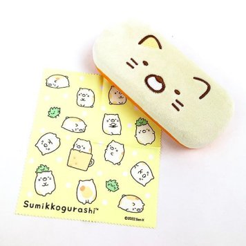 すみっコぐらし  メガネケース　ねこ 小物ケース 　 　 　