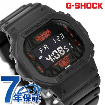 gショック ジーショック 5600 G-SHOCK デジタル 5600シリーズ Stranger Thingsコラボ クォーツ DW-5600STT-1 メンズ 腕時計 カシオ casio