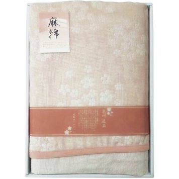 【送料無料・包装無料・のし無料】泉州逸品 麻混五重織ガーゼケット GK-2315(A3) ギフト 敬老の日 入学祝い 卒業祝い 就職祝い 結婚祝い 誕生日 出産祝い 引越祝い 香典返し 新盆 初盆 御礼 お中元 内祝い 快気祝い ご挨拶 志 法事