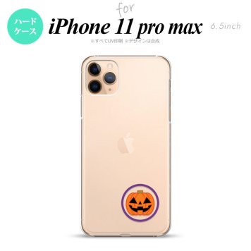 iPhone11ProMax iPhone11pro max スマホケース ハードケース ハロウィン カボチャポイント クリア メンズ レディース nk-i11pm-413