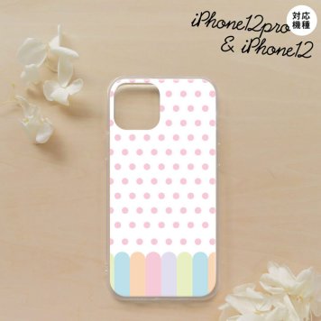 iPhone12/iPhone12pro iPhone12 / iPhone12pro スマホケース ソフトケース クレヨン ピンク メンズ レディース nk-i12-tp1432