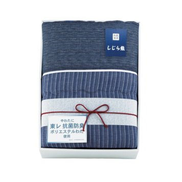 【送料無料・包装無料・のし無料】抗菌防臭わた入り日本製しじら織肌掛けふとん SSJ-2280(A3) ギフト 敬老の日 入学祝い 卒業祝い 就職祝い 結婚祝い 誕生日 出産祝い 引越祝い 香典返し 新盆 初盆 御礼 お中元 内祝い 快気祝い ご挨拶 志 法事