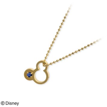 【送料無料】Disney ゴールド ネックレス 誕生石 20代 30代 彼女 レディース 女性 誕生日プレゼント 記念日 ギフトラッピング ディズニー Disneyzone 