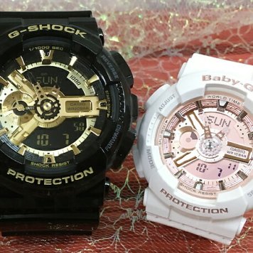 ペアウオッチ gショック恋人たちのGショックペアウオッチG-SHOCK BABY-G  ペア腕時計 カシオ 2本セット  GA-110GB-1AJF BA-110X-7A1JF   プレゼント　ブランド 婚約 夫婦 高級 クリスマス プレゼント