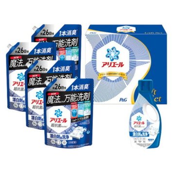 【送料無料・包装無料・のし無料】P&G アリエール液体洗剤セット  PGLA-50F(B4)ギフト 敬老の日 入学祝い 卒業祝い 就職祝い 結婚祝い 誕生日 出産祝い 引越祝い 香典返し 新盆 初盆 御礼 お中元 内祝い 快気祝い ご挨拶 志 法事