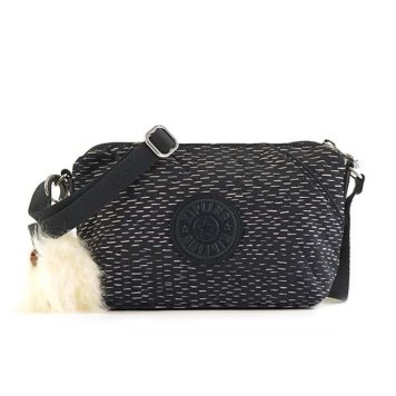 キプリング Kipling バッグ K21301 79Q ART XS N アートエックスエス ポシェット 斜めがけバッグ ミニバッグ STRIPE QUILT ネイビー系＋ピンク