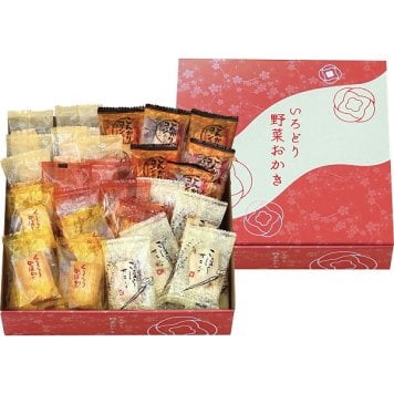 いろどり野菜おかき [26-7587-017] IR-CM おかき せんべい 和菓子 詰め合わせ ミックス 野菜おかき 個包装 国産もち米使用 贈り物 お祝い お返し 内祝い 出産 結婚 快気 プレゼント ギフト