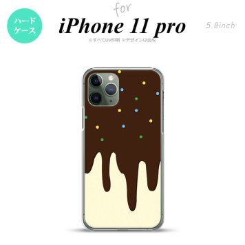 iPhone11Pro iPhone11 Pro スマホケース ハードケース アイス 黄 メンズ レディース nk-i11p-349