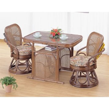 今枝商店 Romantic Rattan リビング3点セット【沖縄・離島配達不可】 Z802
