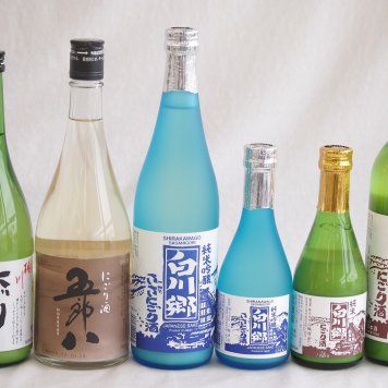 白川郷にごり酒飲み比べ6本セット(白川郷ささ純米吟醸まろやかな辛口(岐阜) 白川郷純米(岐阜) 桃川にごり原酒(青森) 五郎八(新潟) 白川郷 にごり酒 純米(岐阜)) 720ml×4本 300ml×2本