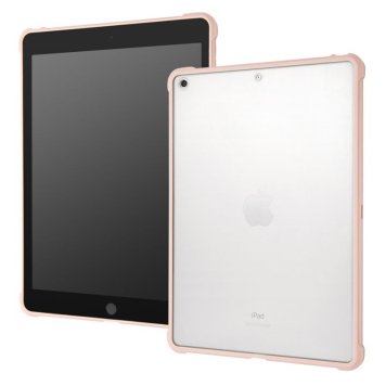 iPad 2021年 10.2インチ 第9世代 / 第8世代 / 第7世代 耐衝撃 軽量 ハイブリッドケース マット/ピンク ※送料無料(ポスト投函)