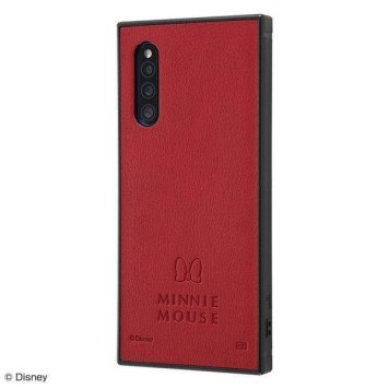 Galaxy A41 『ディズニーキャラクター』/耐衝撃オープンレザーケース KAKU/ミニー ※送料無料(ポスト投函)