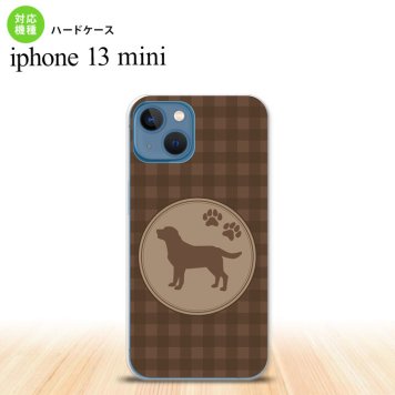 iPhone13mini iPhone13 mini ケース ハードケース 犬 ラブラドール レトリバー 茶  nk-i13m-819
