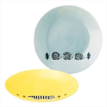 リサ･ラーソン 〈ストロール〉 ペア19プレートセット　 LL90-153  内祝 内祝い お祝 御祝 記念品 出産内祝い プレゼント 快気祝い 粗供養 引出物