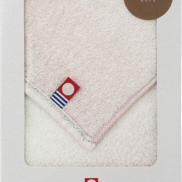 冬の贈り物ご挨拶  ミニテリー 今治わたいろ ピンク 25×25cm