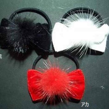 ヘアゴム ヘアアクセサリー レディースアクセサリー アクセサリー ファッション ミンク付き リボン ポニー ファー 6カラー アクセ アクセサリ レディース 女性 女性用 ゴム 装飾 髪飾り ヘアアクセ ヘアアクセサリ りぼん 髪留め