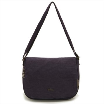 キプリング Kipling 斜めがけバッグ 斜め掛けショルダーバッグ EARTHBEAT M Spark Aubergine ダークパープル系 K14302 X56