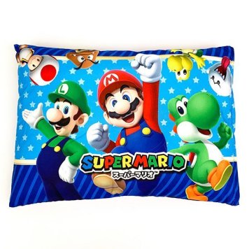 スーパーマリオ ジュニア枕 レッツドリーム 枕 キッズ 寝具