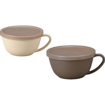 お中元 お返し 内祝い ギフト樹脂製品 アースカラー 抗菌スープカップ2P エコ17027  新築 お礼 引越し 志 仏事 送料無料