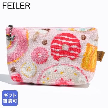 フェイラー FEILER ポーチ コスメポーチ 化粧ポーチ ピンク&スウィート 送別会 誕生日 お中元 結婚祝い 結婚式 彼女 娘 コスメポーチ 妻 女性 高級 父の日 母の日【スペシャルラッピング660円(別売り)】 成人祝い ネコポス
