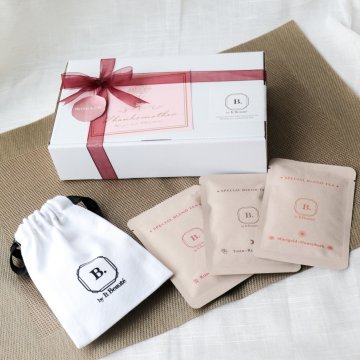 【母の日限定】「B.by It Beauté」ティーギフトボックス ハーブティー3種×2包とオリジナルロゴ巾着 【無料ラッピング】ハーブティー