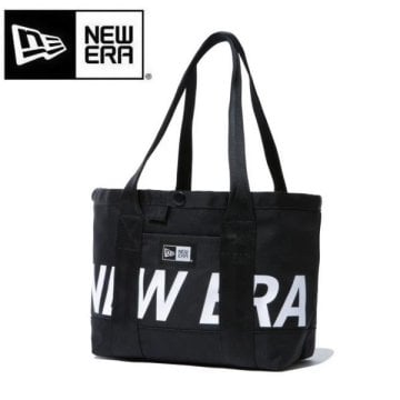 ニューエラ ゴルフ トートバッグ ミニ 6L プリントロゴ ブラック × ホワイト NEWERA (14521300) お誕生日祝い お祝い 記念品 お父さん 父の日 彼氏 男性 30代 40代 50代 60代 母の日 お母さん 還暦祝い 敬老の日 彼女 人気プレゼント プレゼント