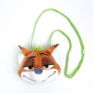 ディズニー ズートピア ニック・ワイルド プラがまぐちショルダーバッグ 財布 ポシェット Disney
