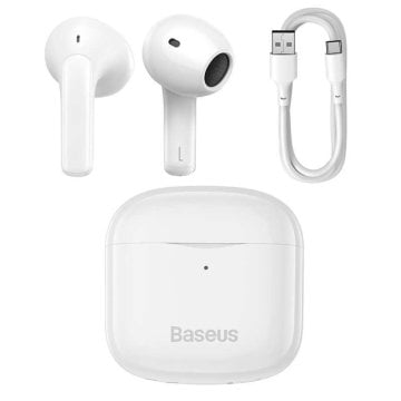 時間指定不可 進化版Bluetooth 5.0自動オンオフ自動ペアリング  BASEUS イヤホン Bluetootイヤホン ヘッドホン 両耳 高音質 タッチタイプ　完全ワイヤレス 耳掛け式 自動ペアリング IPX5防水 ブルートゥース イヤホン マイク付き 軽量 Siri対応 Bluetooth ヘッドホン ハンズフリー通話 CVC6.0ノイズキャンセリング iPhone＆Android対応