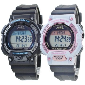 ペアウォッチ カシオ デジタル 腕時計 手表 ソーラー 防水 お揃い カップル プレゼント 兄弟 姉妹 親子ペア 家族ペア おしゃれ デジタル腕時計 手表 小学生 中学生 高校生 結婚記念日 両親 敬老の日 記念日 ペアギフト 国内正規品 casio 成人 卒業 入学